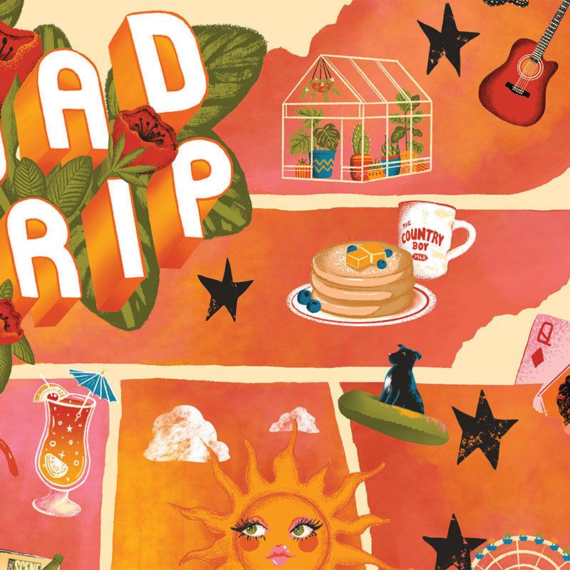 Cover of the Nashville Scene August 7, 2025 Road Trip issue